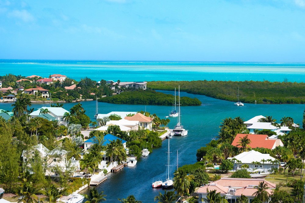 What is the average rent in Cayman Islands?